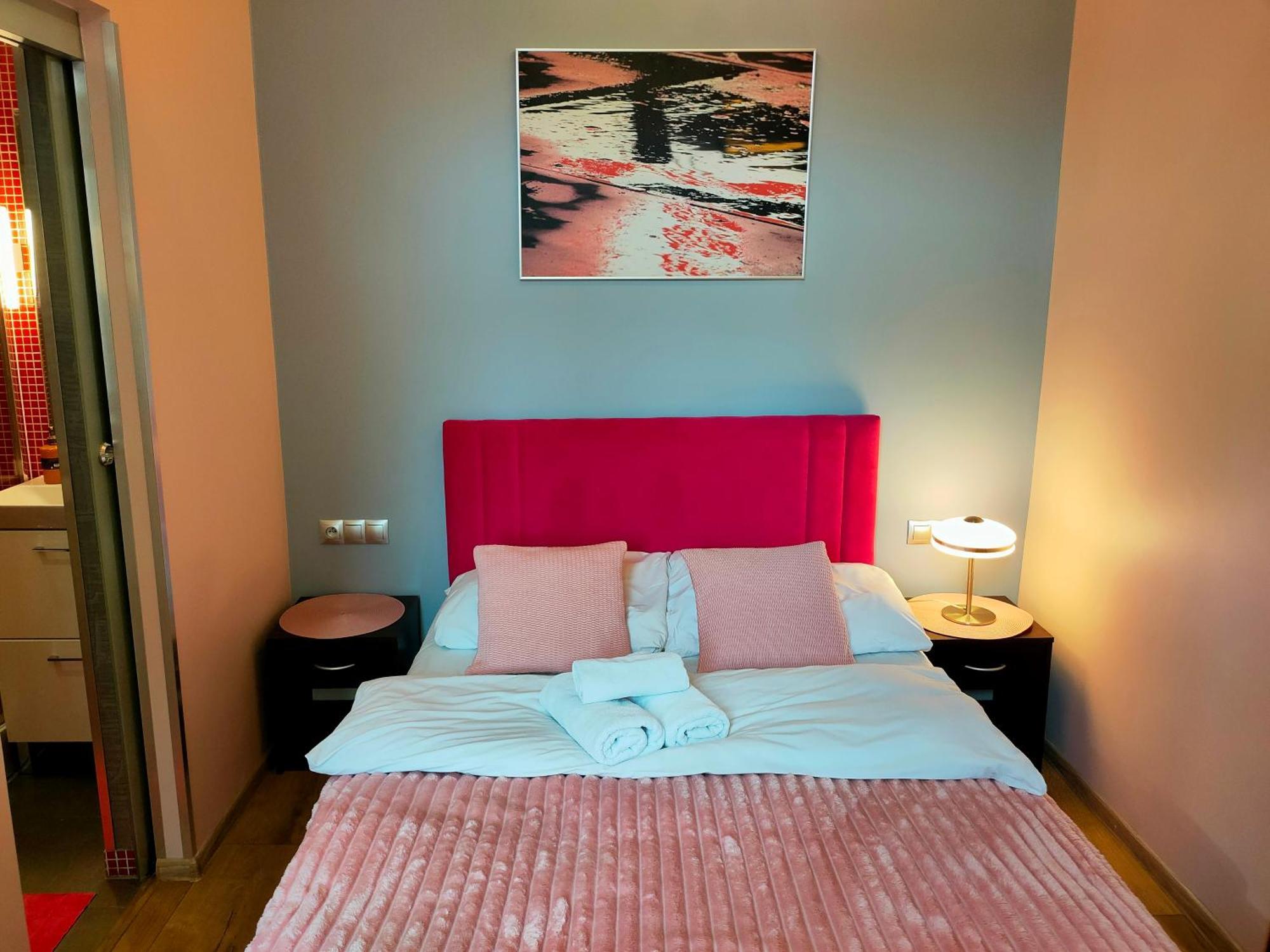 Mirror Pink Studio Apartment Krakau Buitenkant foto