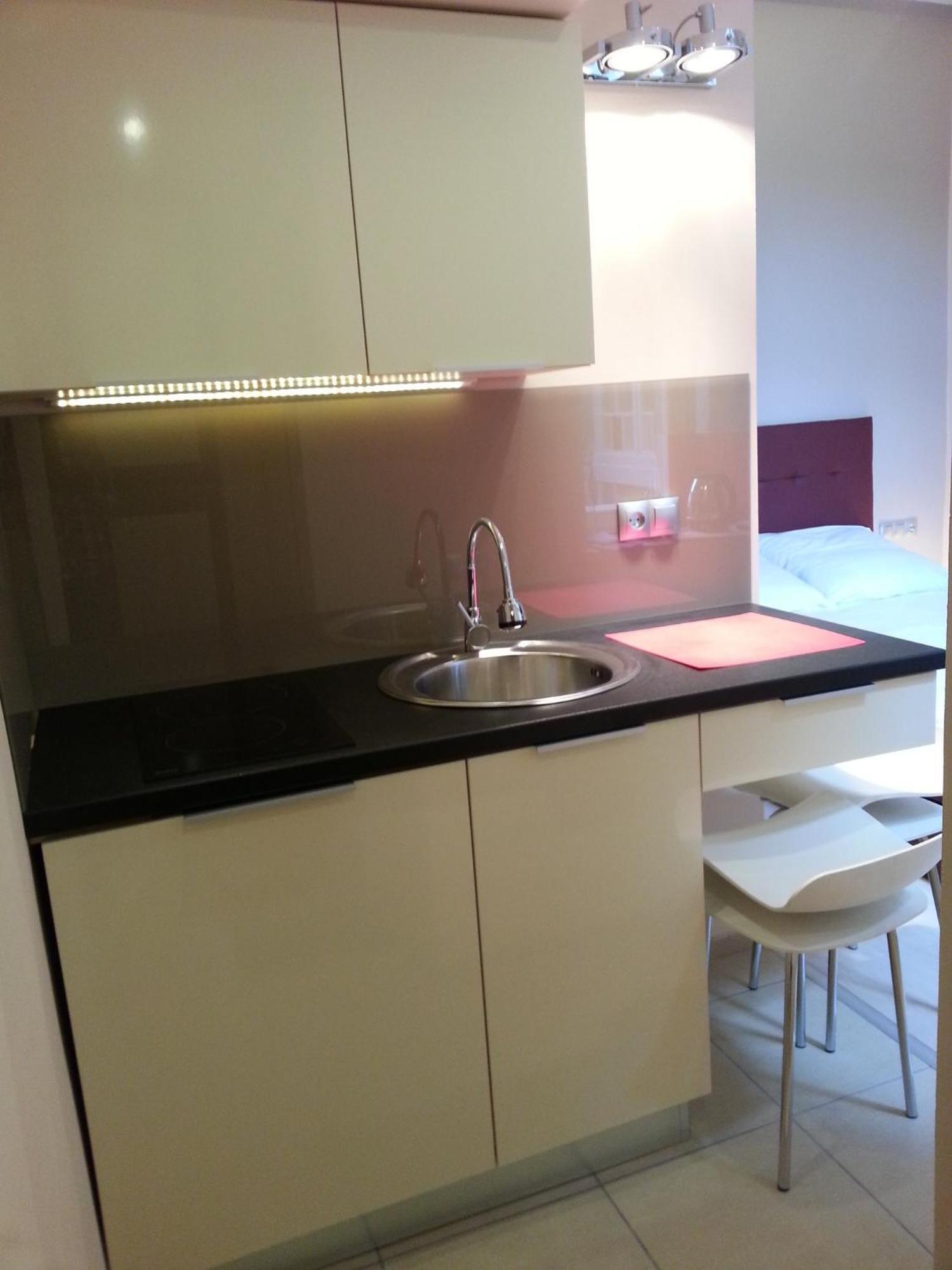 Mirror Pink Studio Apartment Krakau Kamer foto